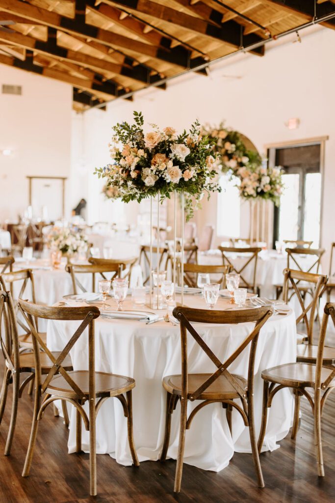 Sterling Event Venue Pricing and Amenities Farmhouse Chairs Banquet Tables New Tuscan Style Wedding Center